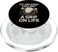 OT Helping You Get A Grip On Life Occupational Therapy PopSockets PopGrip for MagSafe