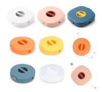 OT-NVWOZR 7pcs Charging Cord Organizers, Retractable Cord Management for Wired Headphones, Portable Cable Winder Reels Tidy Box for Home Office Classroom Wrapping Mouse USB Charger