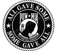 OTA STICKER Vinyl POW MIA You are NOT Forgotten All GAVE Some Decal Window Truck Motorcycle Chopper Van Scrapbook CASING Phone Laptop Helmet Luggage Tumbler Halloween Army Gift