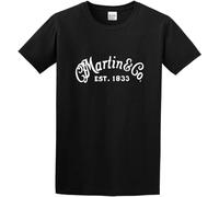 Otac Martin & Co Guitars Logo Mens Tshirt Size XXL Black