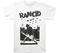 Otac Men's Rockabilia Rancid Tim Live T-Shirt Size S White