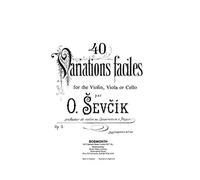 Otakar Sevcik: 40 Variations Faciles: Violin: Study