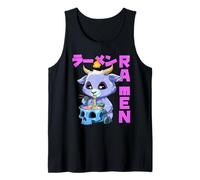 Otaku Anime Ramen and Manga Baphomet Noodle Soup Tank Top