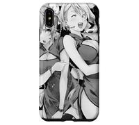 Otaku Cosplay 2 Waifus Anime Fans Case for iPhone XS Max