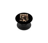 Otaku Kawaii Anime Manga Samurai Ramen Y2K Cyberpunk Japan PopSockets Adhesive PopGrip
