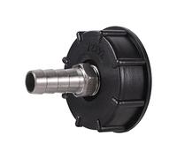 OTANA S60x6 Coarse Thread IBC Tank Adapter 6/8/10/12/14/16/18/20/25mm 304 Stainless Steel Spout Replacement Tank Drain Fittings, 18mm