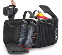 Otaro Ski Boot Bag with Helmet Compartment (PRO | 57 L incl. Backpack Straps | Frost White) Premium Equipment Carrier for Footwear. Also Ideal as an ice Skate Bag.