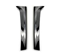 OTBEHUWJ 2PCS Car Rear Window Spoiler Side Wing Cover Trim For VW For Tiguan MK2 2017-2022 Exterior Accessories Car Rear Spoiler
