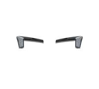 OTBEHUWJ Car Front Spoilers For L&and R&over For Defender 2020-2024 Front Fog Lamp Trim Bumper Cover Wind Knife ABS Black Blade Trim Light Eyebrow Spoiler Front Bumper Lip