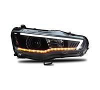OTBEHUWJ Car Headlight Assembly For Mitsubishi For Lancer-ex V2 2008-2012 Front Lamp Dynamic Trun Signal(Right)