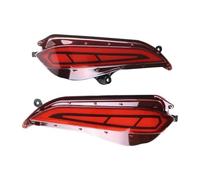 OTBEHUWJ For Toyota For Vios 2019 For Yaris 2017 2018 2019 2Pcs Car Rear Bumper Reflector Light Fog Warning Turn Signal Lamp Rear Light