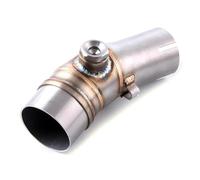 OTBEHUWJ Motocycle Motorcycle Exhaust Middle Pipe Link Muffler For Kawasaki ER6N ER6F 2012-2016 For Ninja 650 Z650 2017-2020 For V&ersys 650 2015-2020