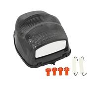 OTBEHUWJ Motorcycle Integrated Blinker Taillight Tail Brake Turn Signal Light For CBR1100XX Super For Blackbird 1999-2007 Motorcycle Accessories(Black)