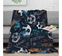 OTBSDNKZZ 3D Printed Sport Graphic Design Couch Blanket Microfiber Warm Soft Bedding Lightweight Urban Street Cozy Throw Blanket Luxurious Gift for Wedding Anniversary Newlyweds 40x50inch(100x130cm)