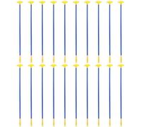 Otbushit 20Pcs 16.54 Inch Long Suction Cup Arrows Replacement for Kids, Well-balanced Lightweight Reusable Archery Toy