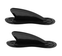 Otbushit 2PCS Kayak Skeg Tracking Fin Inflatable Boat Shark Fin Watershed Board Mounting Replacement Accessories for Surfboard Paddleboard