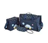 Otbushit 4PCS Baby Diaper Nappy Bag Multi-Function Infant Nursery Tote Portable Newborn Handbag with Changing Pad Milk Bottle Cover