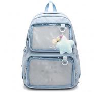 Otbushit Ita Backpack Kawaii with Pin Display Windows for Anime Cosplay Ita Bags Star Charm Spacious Compartment for School Travel