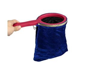 Otbushit Magics Props Bag Magical Props Change Bag Make it Appear or Disappear for Magics Tricks Black, Mystery Finger Cuff