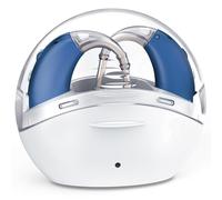 OTC Hearing Aids for Seniors severe hearing loss with Noise cancelling Technology - Behind the ear(Blue)