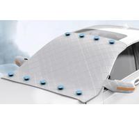 OTCPP Car Windscreen Cover Frost for VW ID7 2023 2024, Magnetic Car Windscreen Frost Cover Car Windshield Cover Protects Against Snow, Frost,B 160 * 116