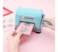 OTCRAFIMini Manual Die Cutting Machine; Portable Die Cut and Embossing Machinefor DIY Die Cutting Embossing Paper Card Craft Scrapbooking Dies Cutter Photo Album Decorative Craft Scrapbooking Supplies