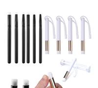 OTCRAFT 10 PCS Mini Ink Paints Mixing Blending Brush Blending Tools 3 Kinds of Head Smooth Blending Ink Painting Small Brushes Hand Tools for DIY Scrapbooking Paper Cards Making