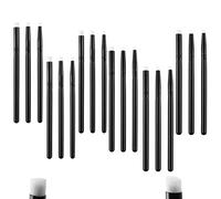 OTCRAFT 18PCS Mini Ink Paints Mixing Blending Brush Blending Tools3 Kinds of HeadSmooth Blending Ink Painting Small Brushes Hand Tools for DIY Scrapbooking Paper Cards Making