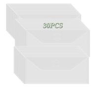 OTCRAFT 30 Pcs 3.9x9.4inch Stamp & Die Storage Pockets Resealable Clear Plastic Seal Bags Storagefor Cutting Dies Stamp Crafts for DIY Scrapbooking Paper Card Craft Cutting Dies Storage