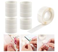 OTCRAFT 3600 Pcs 3/16in (5mm) 12 Roll Ultra Thin Adhesive Dots,Clear Removable Mini Glue Dots, Double Sided Stickers Permanent Sticky for Balloons Wedding Decoration or DIY Craft Dots(300 Pcs/Roll)