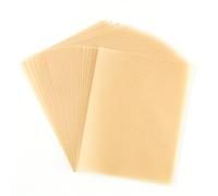 OTCRAFT 60 Sheets/Set Translucent Vellum Paper,Frosted Smooth Vellum Paper Printable Vellums for DIY Invitations Greeting Cards Card Overlays,Drawing,Envelope (Pearled Gold 4.25x5.5inch 100gsm/37lb)