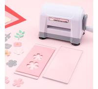 OTCRAFTMini Manual Die Cutting Machine; Portable Die Cut and Embossing Machinefor DIY Die Cutting Embossing Paper Card Craft Scrapbooking Dies Cutter Photo Album Decorative Craft Scrapbooking Supplies