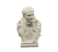 otdlle Alexander The Great Julius Caesar Genghis Khan Napoleon Bonaparte Bust Head Sculpture Historical Statue Collectible Figurine Desk Top Home Decor (Napoleon Bonaparte, 4" Hx2.5 Wx2 D)