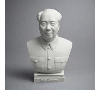 otdlle Chairman Mao Zedong Bust Statue Socialist Decor Multiple Sizes | 4-inch Communist Leader Decoration Historical Famous People Figure Collectible Figurine Miniature Portrait Desktop Art Model