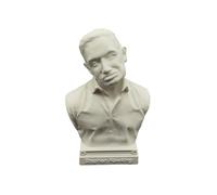 otdlle Isaac Newton Einstein Galileo Marie Curie Nikola Tesla Stephen Hawking Bust Head Sculpture Historical Statue Collectible Figurine Desk Top Home Decor (Stephen Hawking, 6" Hx4 Wx3 D)