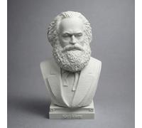 otdlle Karl Marx Bust Statue Socialist Theorist Decor Multiple Sizes