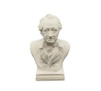 otdlle Literary Giant William Shakespeare Victor Hugo Goethe Great Writer Bust Head Sculpture Statue Decoration Lu Xun H.C.Andersen Figurine Art Model (J.W.von.Goethe, 4" Hx2.5 Wx2 D)
