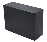 Otdorpatio Junction Box IP65 Waterproof ABS Plastic Electrical Project Case Power Junction Boxes, Project Box with 4 PCS M16 Cable Glands 11.42x8.27x2.48 inch (290 x 210 x63 mm)