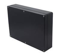 Otdorpatio Project Box IP65 Waterproof Junction Box ABS Plastic Black Electrical Boxes DIY Electronic Project Case Power Enclosure 10.35x7.17x2.36 inch (263x182x60 mm)