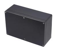 Otdorpatio Project Box IP65 Waterproof Junction Box ABS Plastic Black Electrical Boxes DIY Electronic Project Case Power Enclosure 9.06x5.91x3.35 inch (230x150x87 mm)