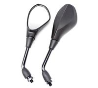 OTDQS 10mm Motorcycle Rear View Mirrors For BMW F650GS F800GS F800R 2008-2011 For Aprilia For Tuono SL750 2006-2010 Glass Lens Wing