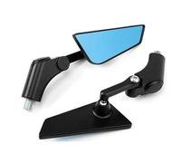 OTDQS 8mm 10mm Motorcycle Rear View Mirror For CFMOTO 150 NK 450MT 800NK 250NK 450NK For Kawasaki Z400 Z750 Blue Glass Lens Wing