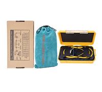OTDR Launch Cable Box LC/UPC to LC/UPC, Single Mode Fiber Optic Test Extension Cord, 500M Dead Zone Eliminator for OTDR Testing, Sealed Storage Case