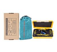 OTDR Launch Cable Box, OTDR Dead Zone Eliminator, Single Mode 500M, Fiber Optic Test Ring with SC UPC FC UPC Adapters, for Field Network Testing, Rugged Portable Case