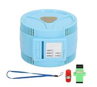 OTDR Launch Cable Box, SC/UPC to SC/UPC Singlemode Fiber Optic Elminator for OTDR Testing, Eliminates Dead Zone with Compact Design for 1310/1550nm SM Networks (2000M)