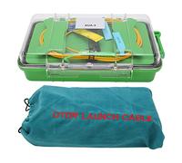 OTDR Launch Cable Single Mode Fiber Test Extension Cord Box, SC to SC UPC Connector, Optical Fiber Jumper Box with Storage Box and Bag, Portable Design for OTDR Testing Blind A (2000M)