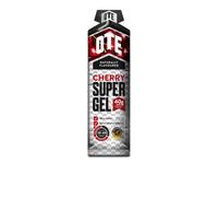 OTE Super Gel - Energy Gels for Running & Cycling - Dual Source Energy with 40g of Carbohydrates - Superior Glucose Fuel for Swimming, Triathlons & Endurance Sports - Box of 12 (Cherry)
