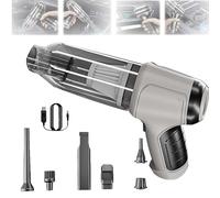 OTEB Filzime Car Vacuum, Filzime Wireless Handheld Car Vacuum Cleaner U01, Lord Gadgets Car Vacuum, Vortix Electric Air Duster & Vacuum For Car, Ezvac Pro Handheld Vacuum (Color : Grey)