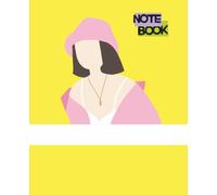OTEBOOK/ AESTHETIC NOTEBOOK/ YELLOE COLOR NOTEBOOK/ GIRL ICON NOTEBOOK/ GIRLS NOTEBOOK/ COLLEGE BOOK/ SIZE : 7.5 X 9.5: NOTEBOOK WITH YELLOW ... GIRLS POSE ON FRONT PAGE WITH LATEST TREND