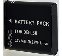 Otech compatible battery camera compatible with SANYO DB-L80